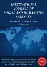 IJSHS - September 2017 - Volume 1 - Issue 1